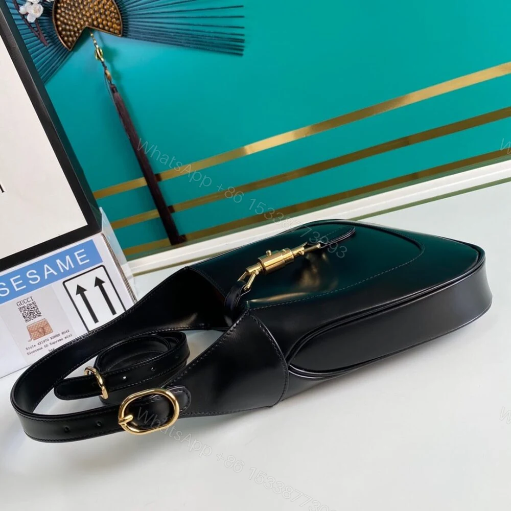 View 4 of Gucci Jackie 1961 Small Shoulder Bag Black 27Cm