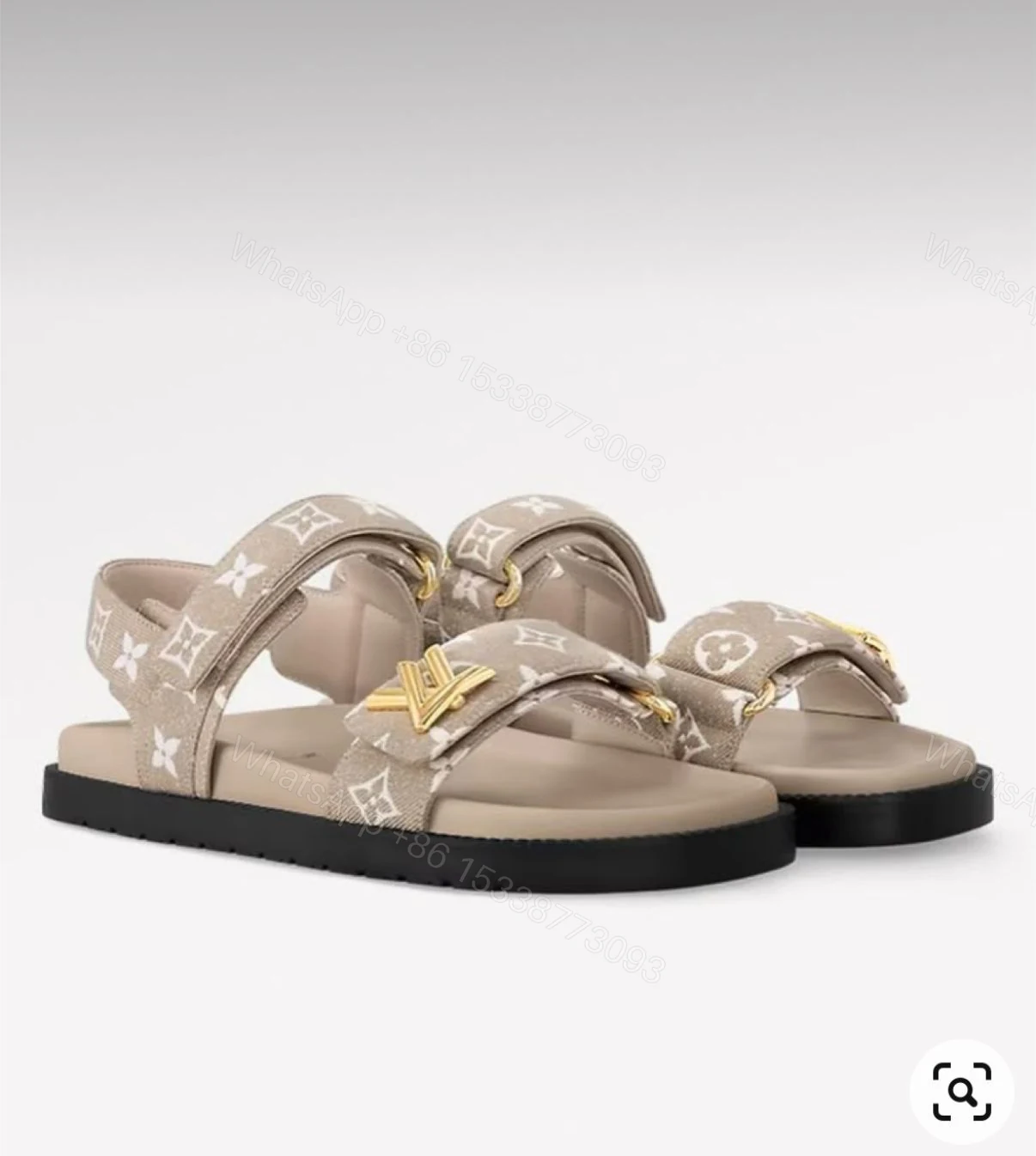 View 2 of First Copy Louis Vuitton Sandals