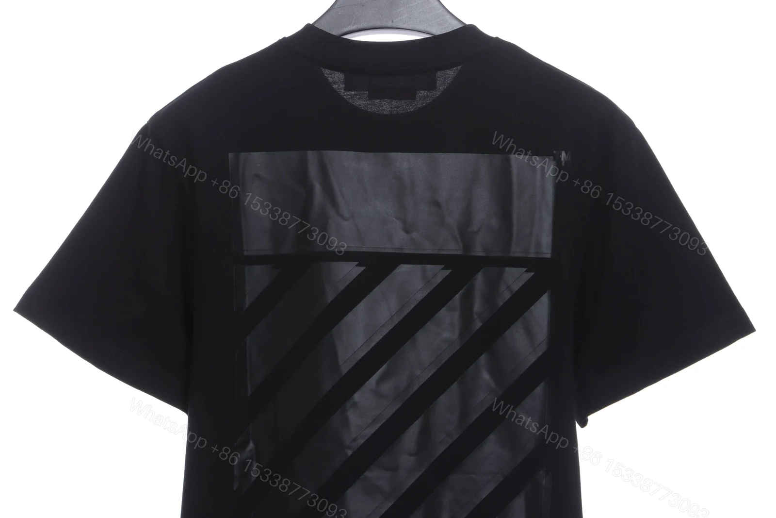 View 3 of Off-White Overlapping Zebra Crossing Arrows T-Shirt