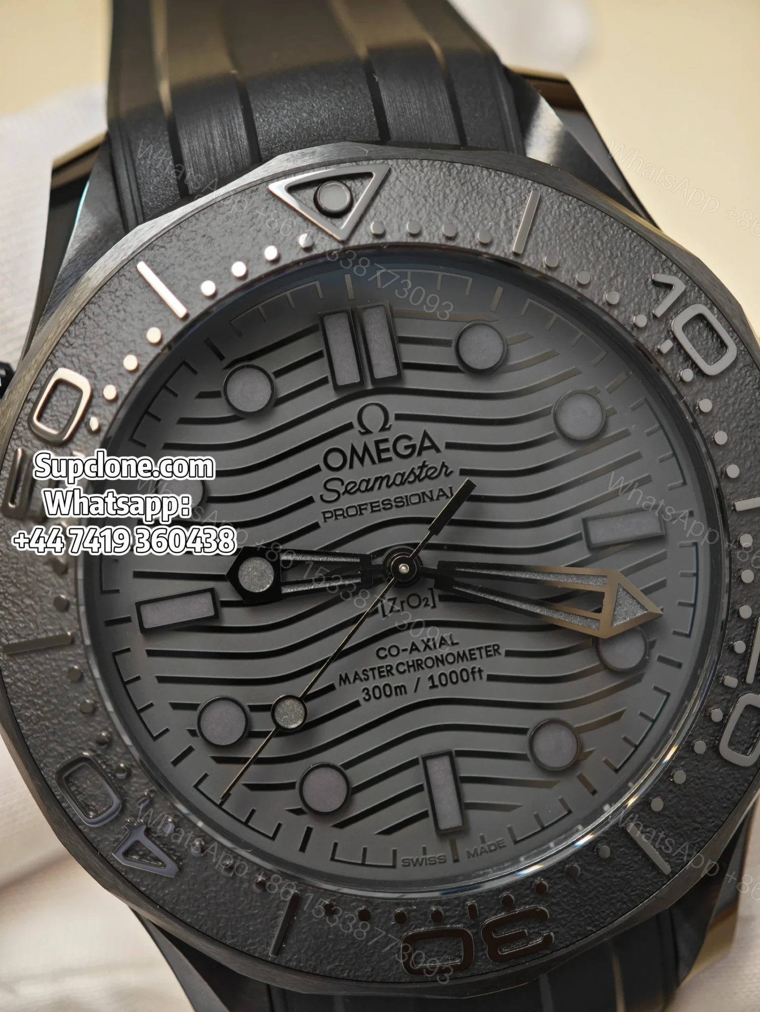 View 6 of Omega Super Clone Seamaster Diver 300M 43.5MM 210.92.44.20.01.003