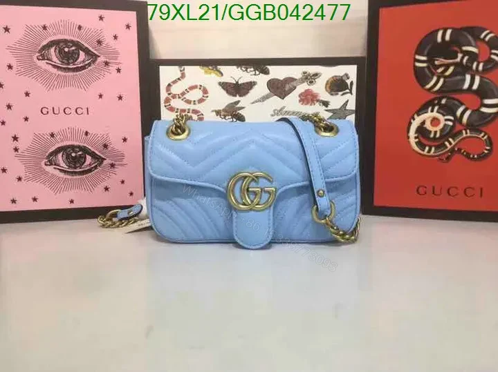View 33 of Mini Gucci GG Marmont Bag in Red Matelassé Leather 768543