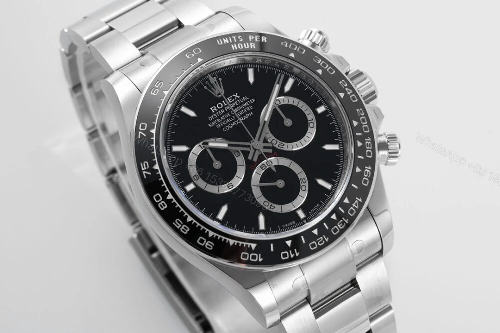 View 2 of Daytona 126500 40mm 904L STEEL APSF 1:1 Best Edition Black Dial Super Clone