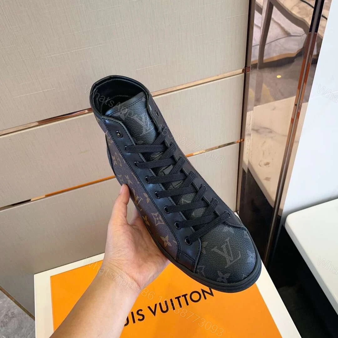 View 3 of LOUIS VUITTON MONOGRAM HIGH TOP SNEAKER LV053