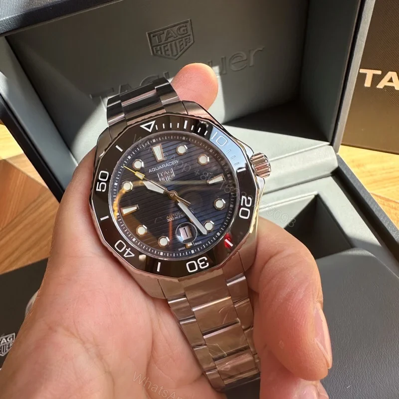 View 2 of TAG Heuer Aquaracer Professional 300 42 Stainless Steel Blue WBP5111.FT6259