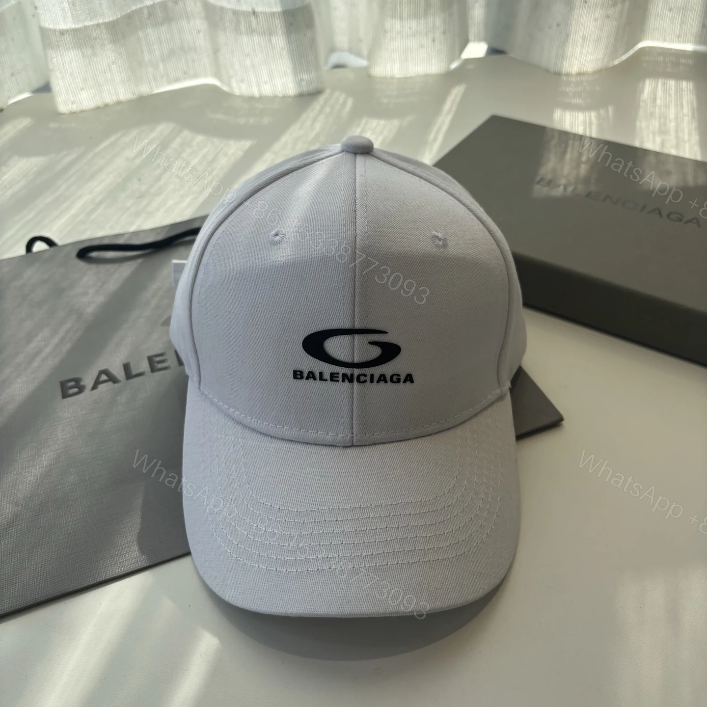 Balenciaga高仿男女款棒球帽經典Logo簡約百搭休閒潮流款 — view 1