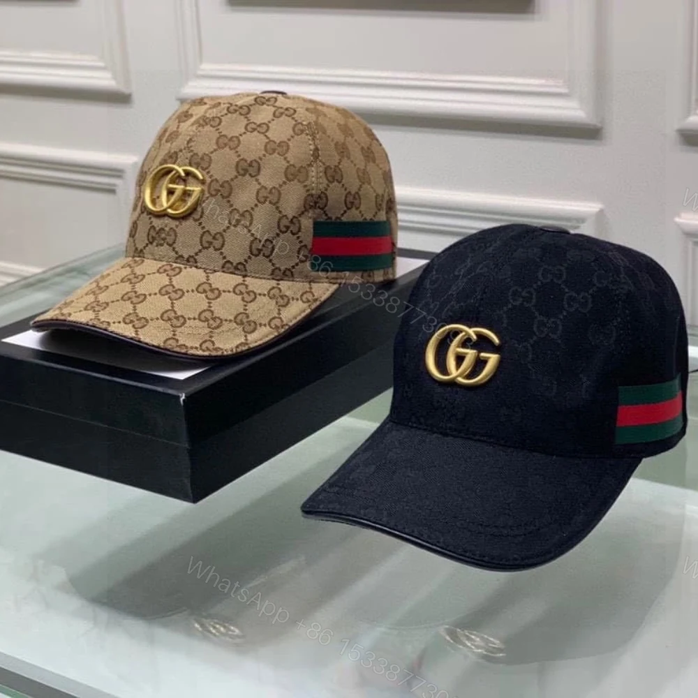 View 6 of Gucci GG Canvas With Web Baseball Cap Brown