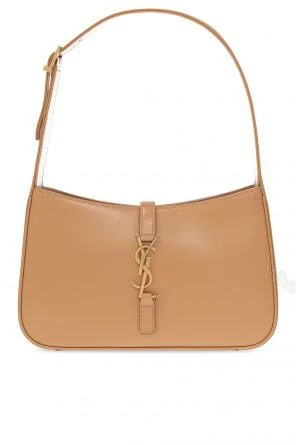 Saint Laurent Brown ‘LE 5 7’ hobo bag — view 1