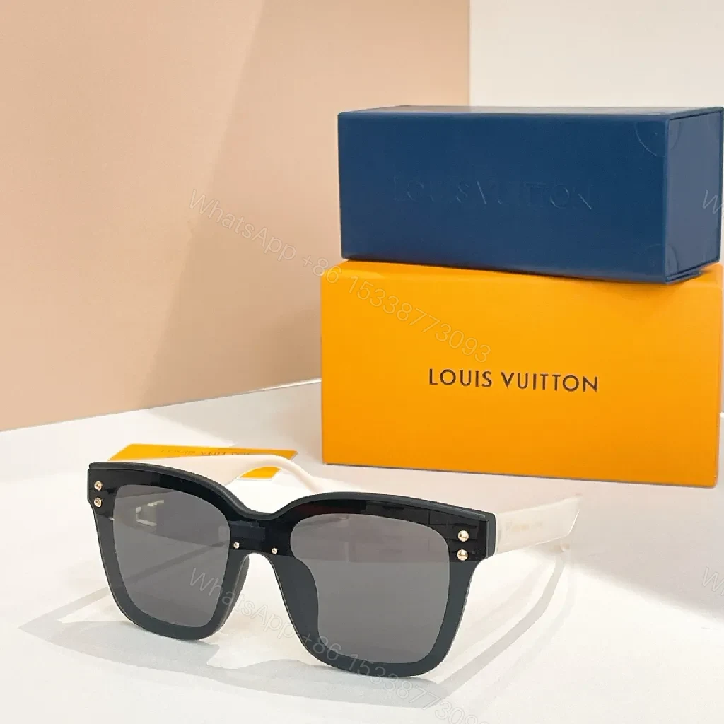 View 2 of Bold Monogram Sunglasses: Oversized Square, All-Day Luxe Vision