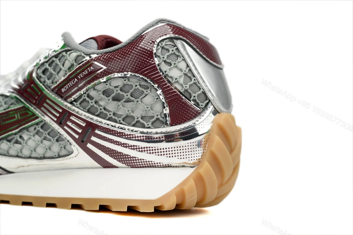 View 5 of Bottega Veneta Orbit Wine Red Reps