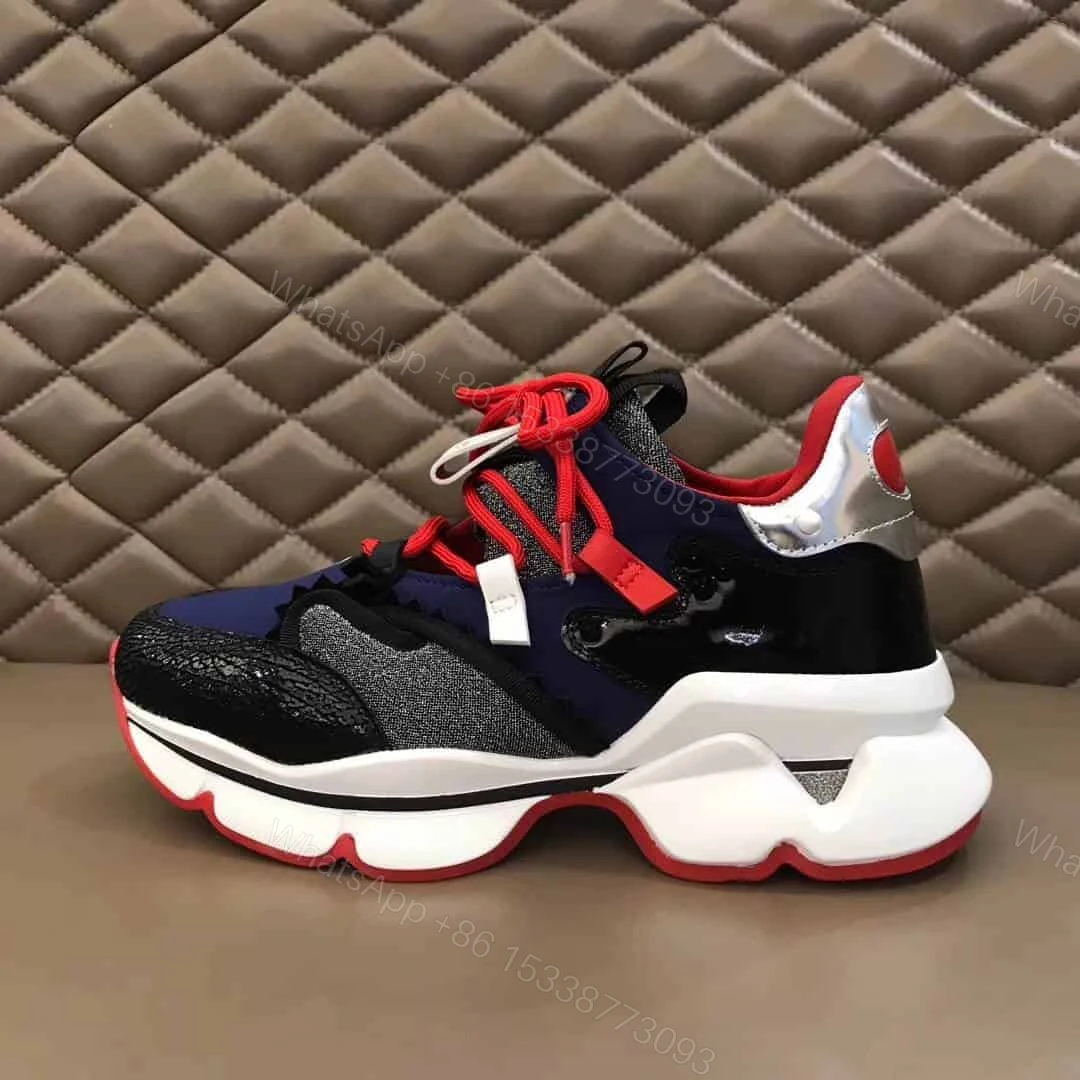 View 5 of CHRISTIAN LOUBOUTIN RED- RUNNER SNEAKER – CL057