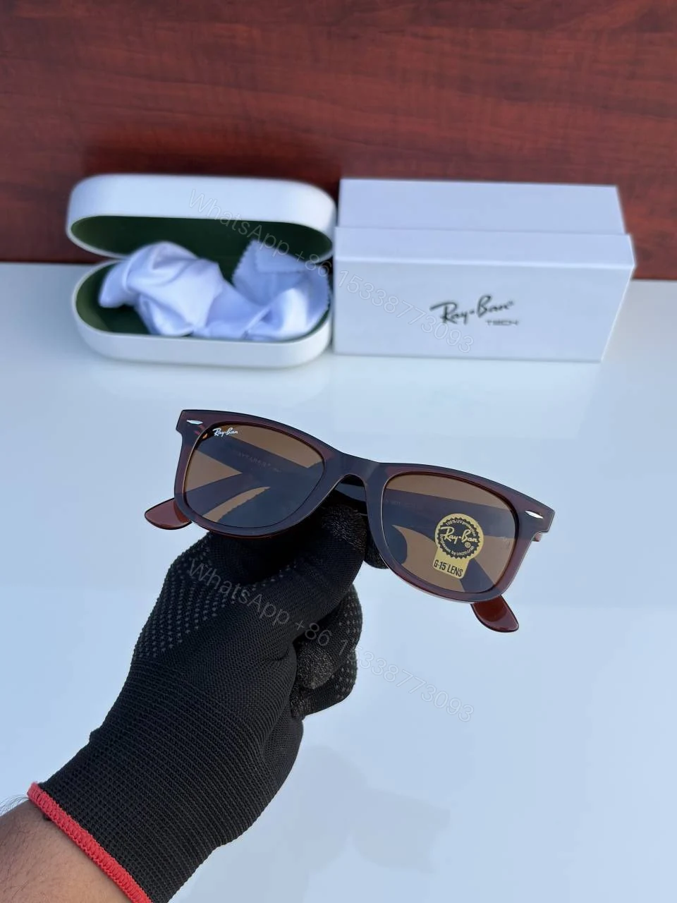 View 5 of First Copy Rayban 2140 Brown