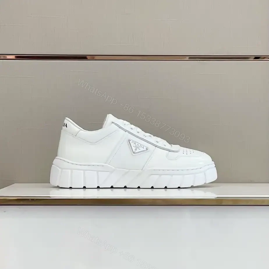 View 2 of PRADA LEATHER SNEAKERS – PRD033
