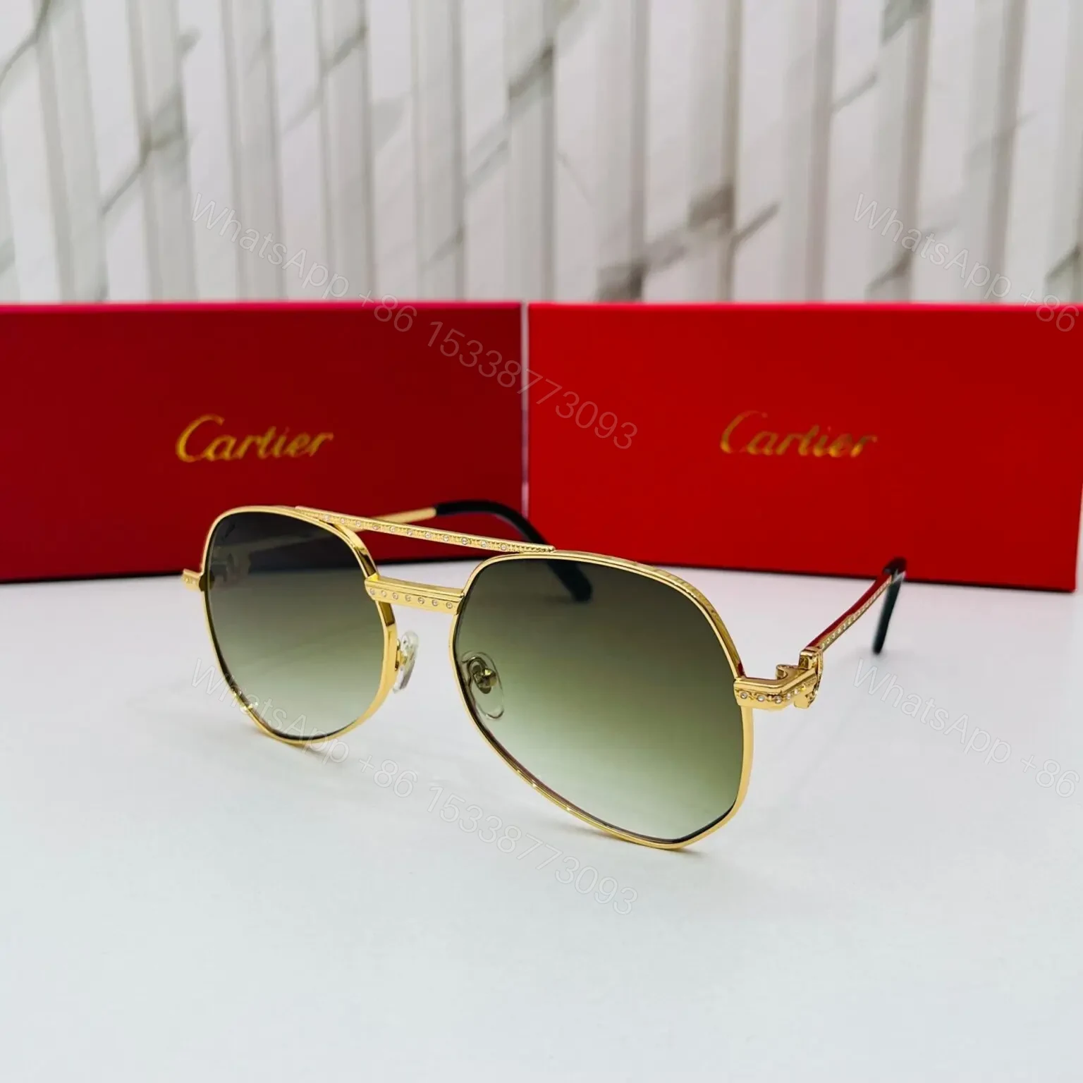 Cartier Wayfarer Sunglass Black — view 1