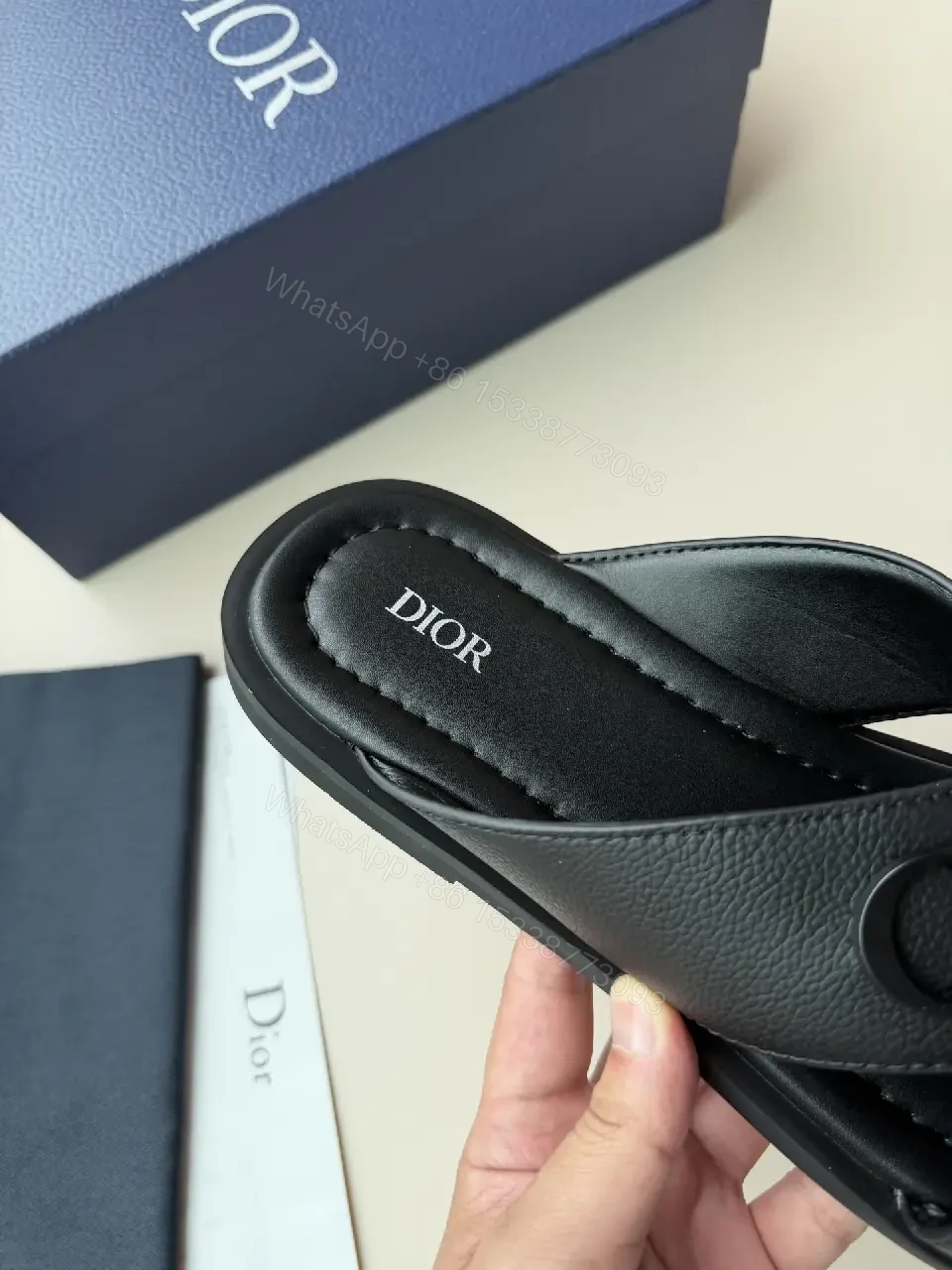 View 7 of Chic Leather Sandals: Minimalist Luxury, Comfort Elevation