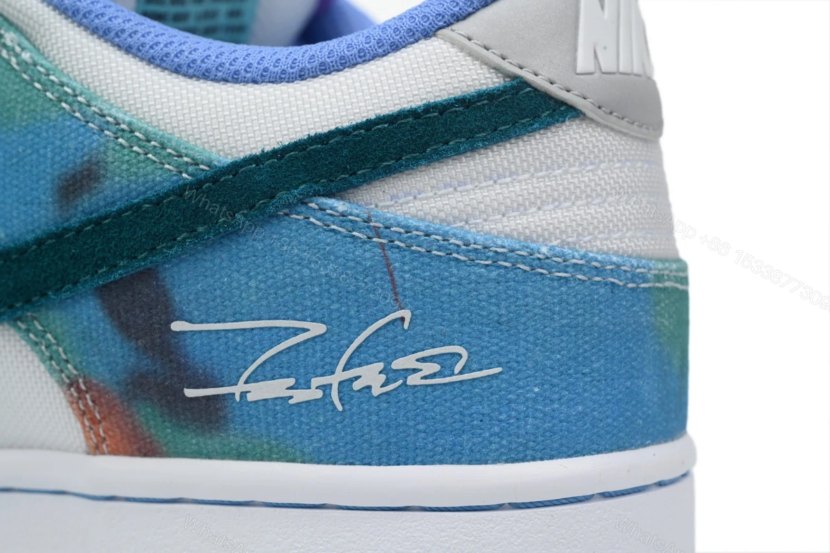 View 7 of The Futura Laboratories x Nike SB Dunk Low Releases HF6061-400