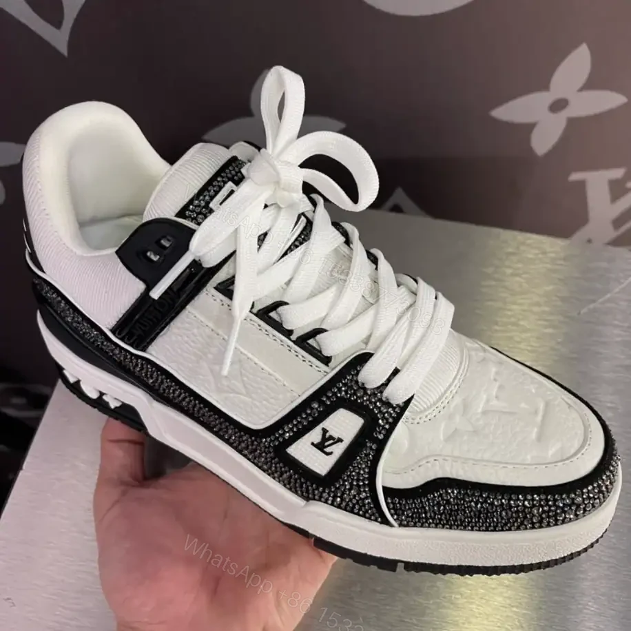 View 4 of LOUIS VUITTON LV TRAINER SNEAKER IN BLACK – LSVT361
