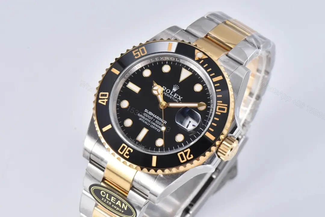 View 2 of Rolex Submariner Date Rolesor Black-Diamond 116613LN-0003