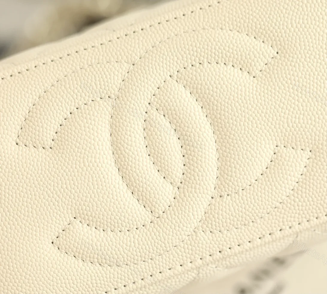View 9 of Ivory Quilted Mini Bag – Luxe Textured, Everyday Versatile