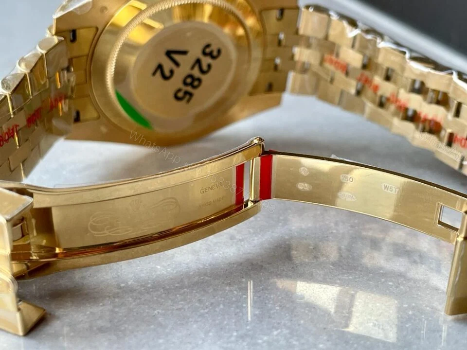 View 10 of EWF Factory 1:1 Rolex GMT-Master II 126718GRNR 904L YG Black Dial Dots VR3285