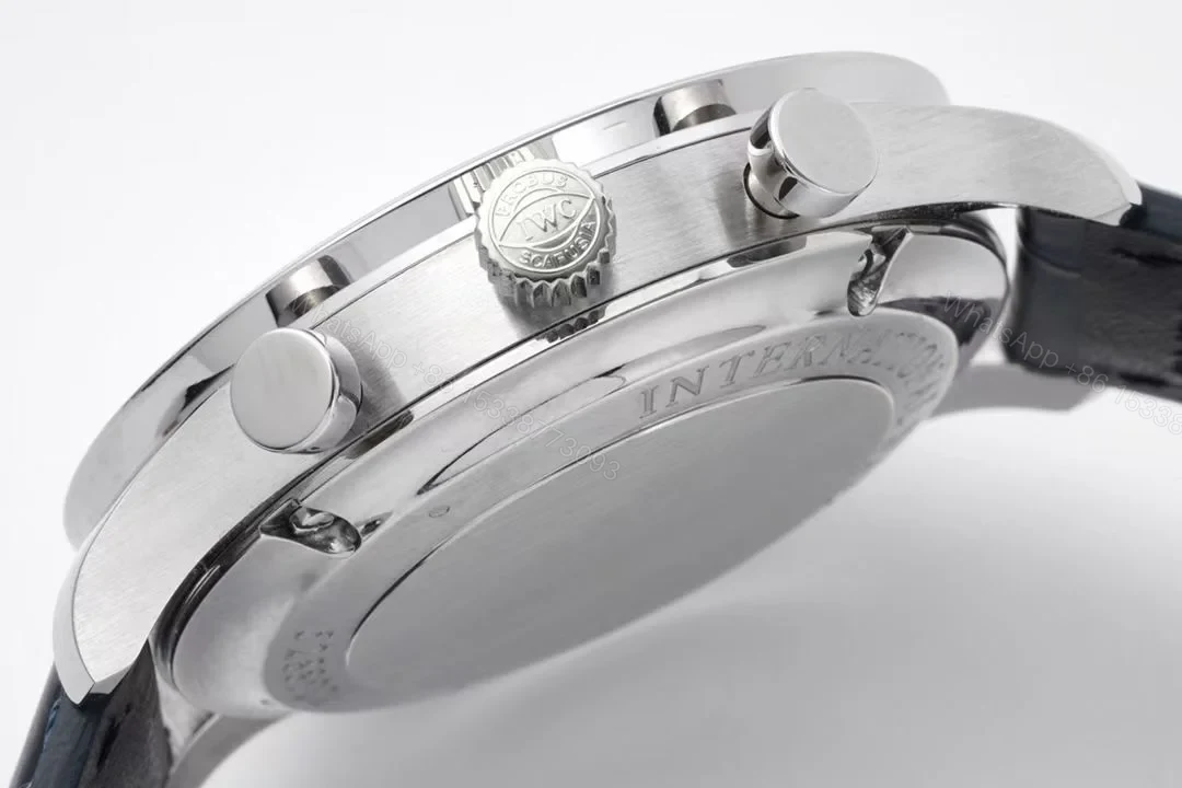 View 5 of IWC Portuguese Chrono-Automatic Stainless Steel Silver IW3714-17