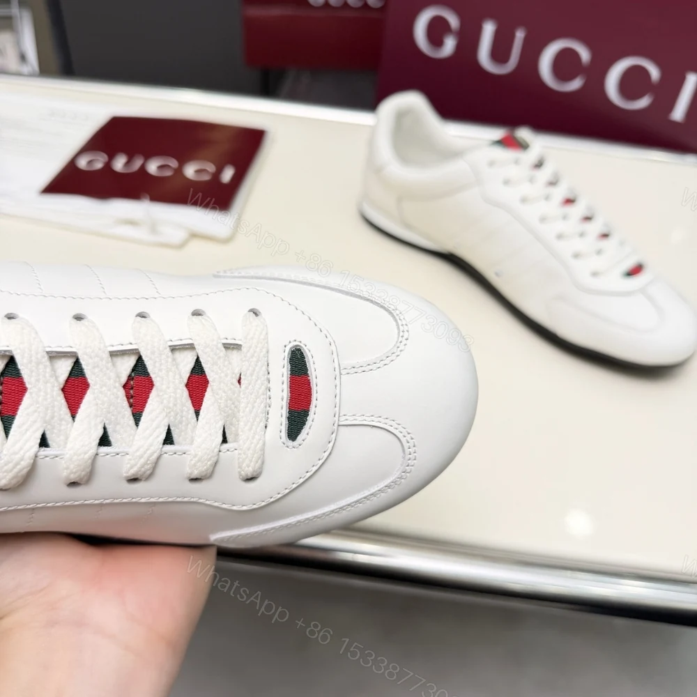 View 6 of Gucci Men Shift Trainers White