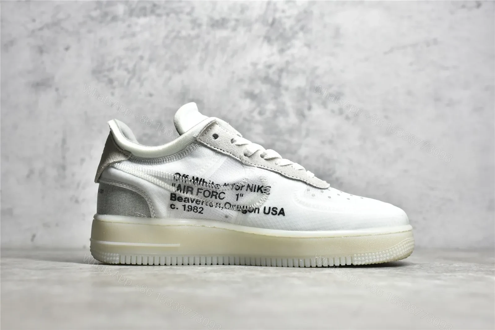 View 4 of Off-White x Nike Air Force 1 Low Virgil “The Ten” Reps