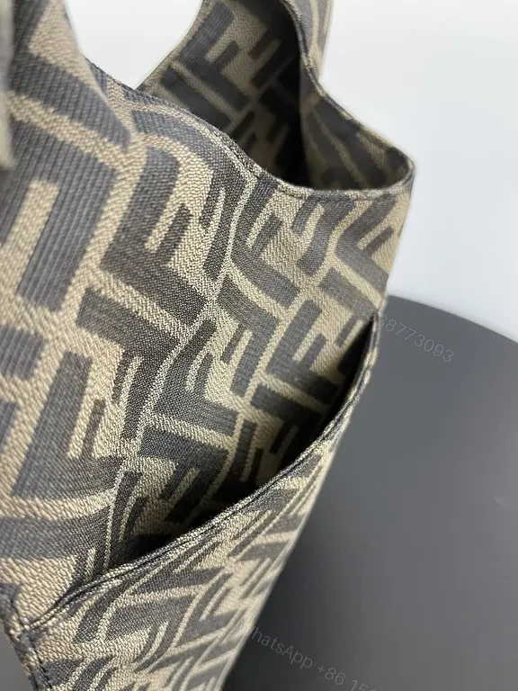 View 6 of Chic Monogram Jacquard Tote: Elevated Everyday Carry