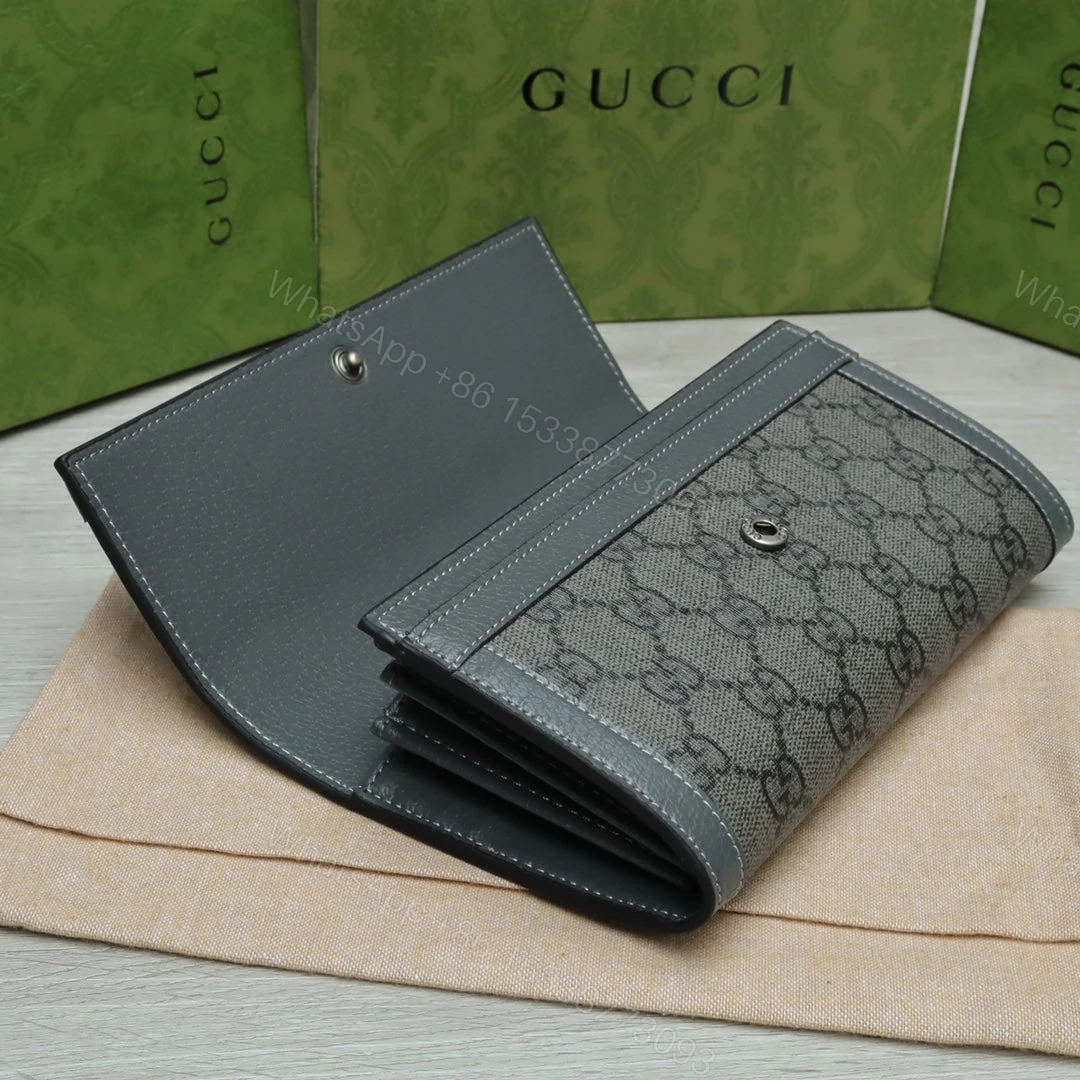 View 2 of Gucci Wallets Black Grey