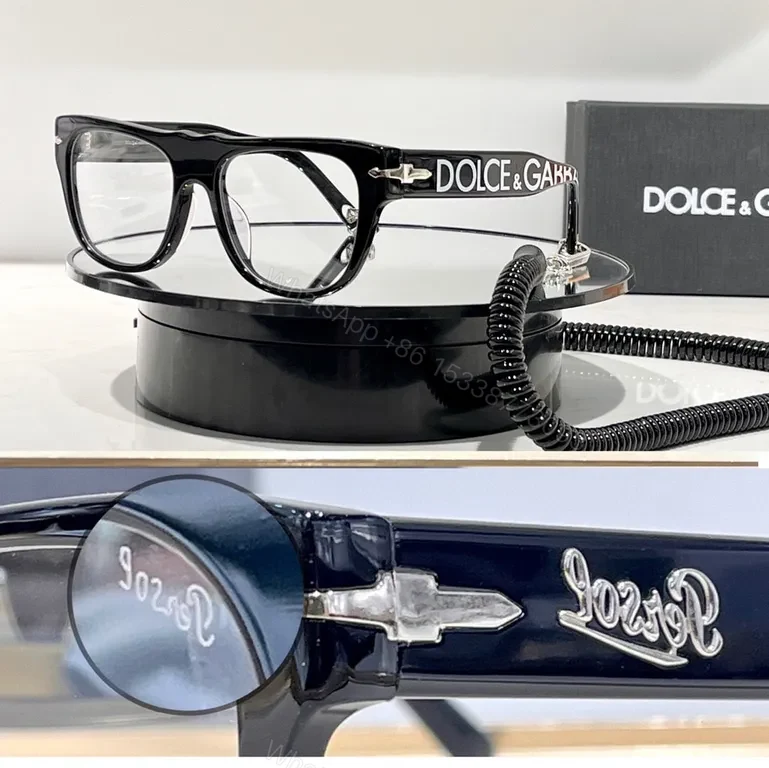 View 6 of Dolce & Gabbana Zebra-Templed Black Acetate Sunglasses