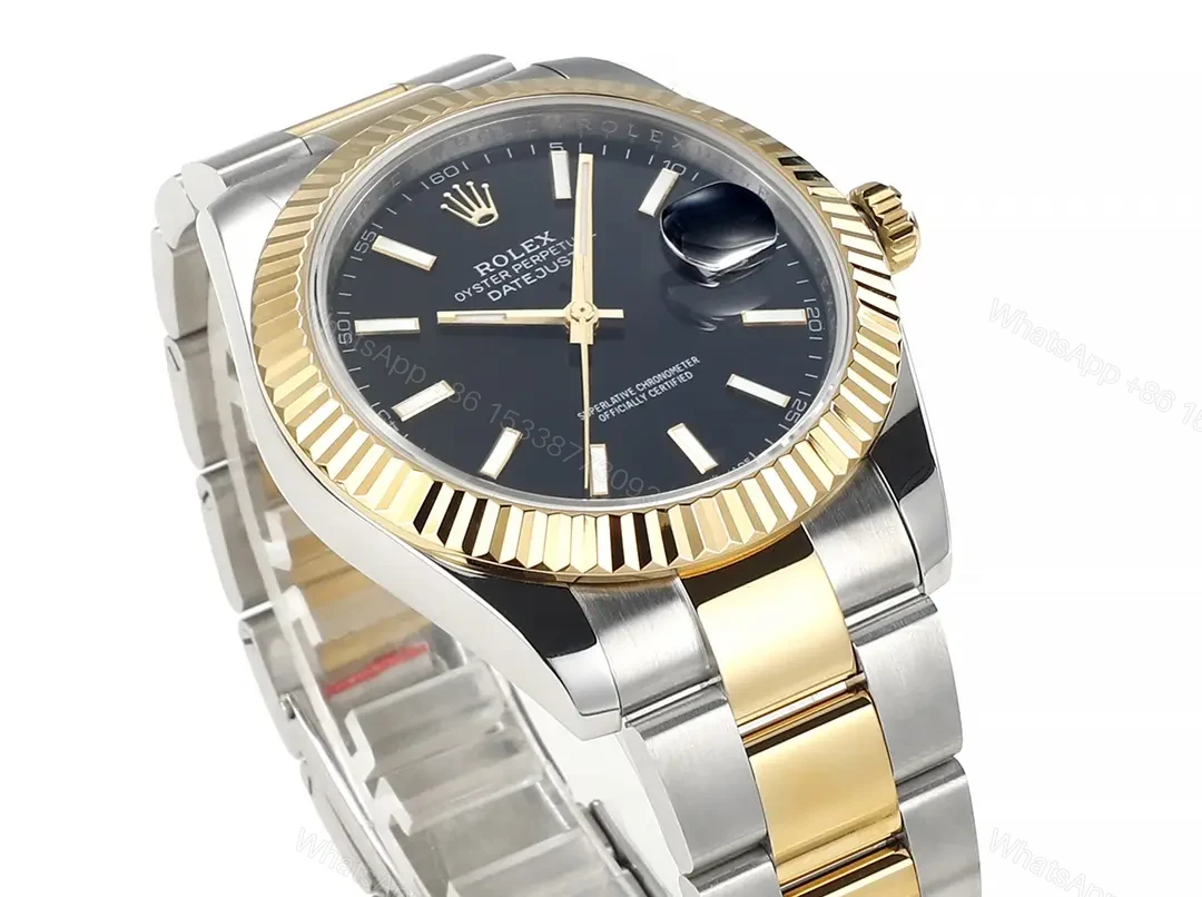 View 3 of KZ Factory Clean Factory JVS Rolex Datejust Black Two-Tone Watch