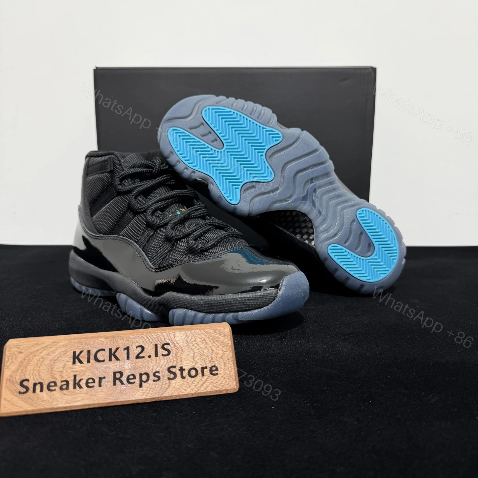 View 3 of Air Jordan 11 Retro “Gamma Blue” Reps