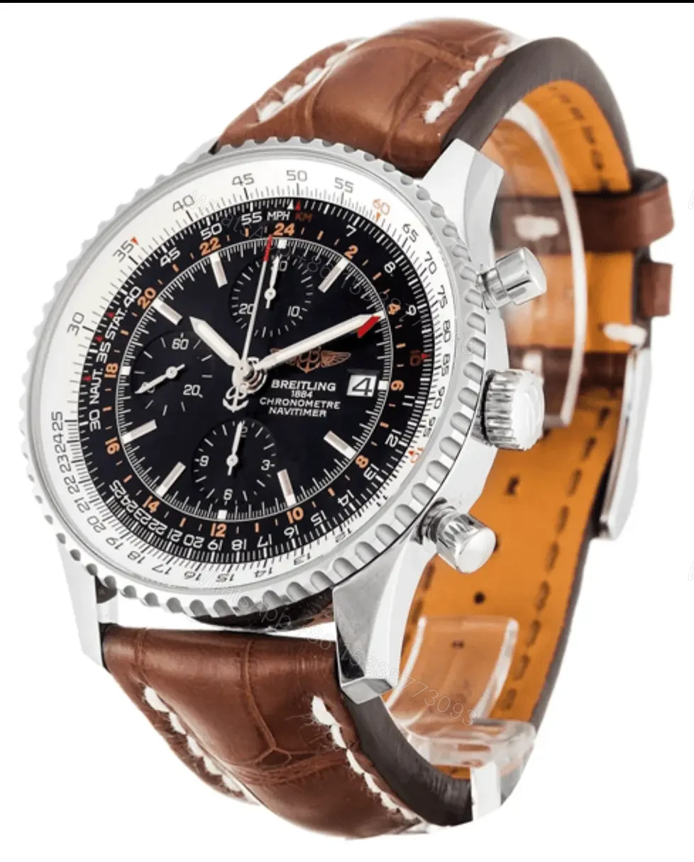 View 2 of Breitling Navitimer World Replica A24322