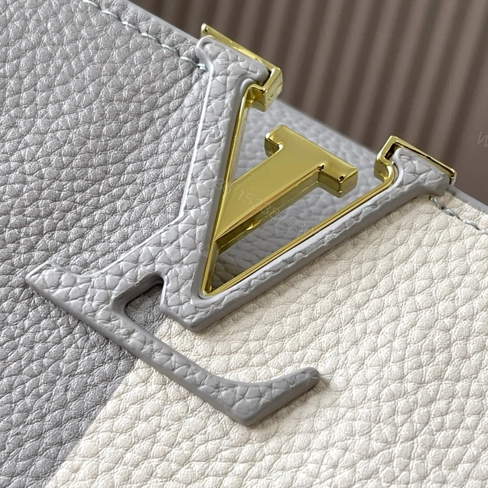 View 7 of Louis Vuitton Capucines BB Gray 27Cm M59699