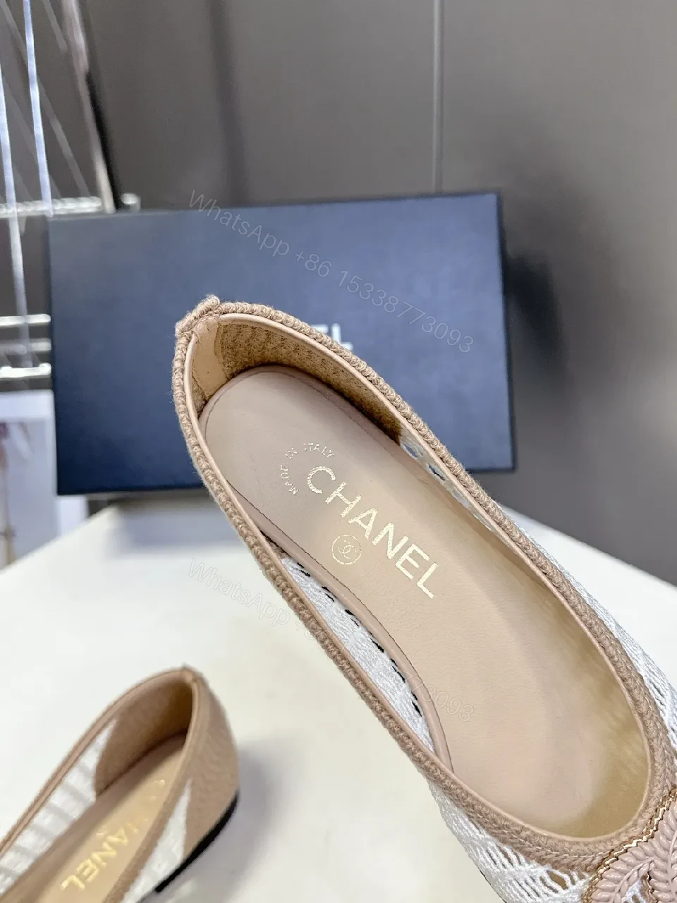 View 2 of Knit Espadrille Slip-Ons: Subtle Texture, Elevated Comfort