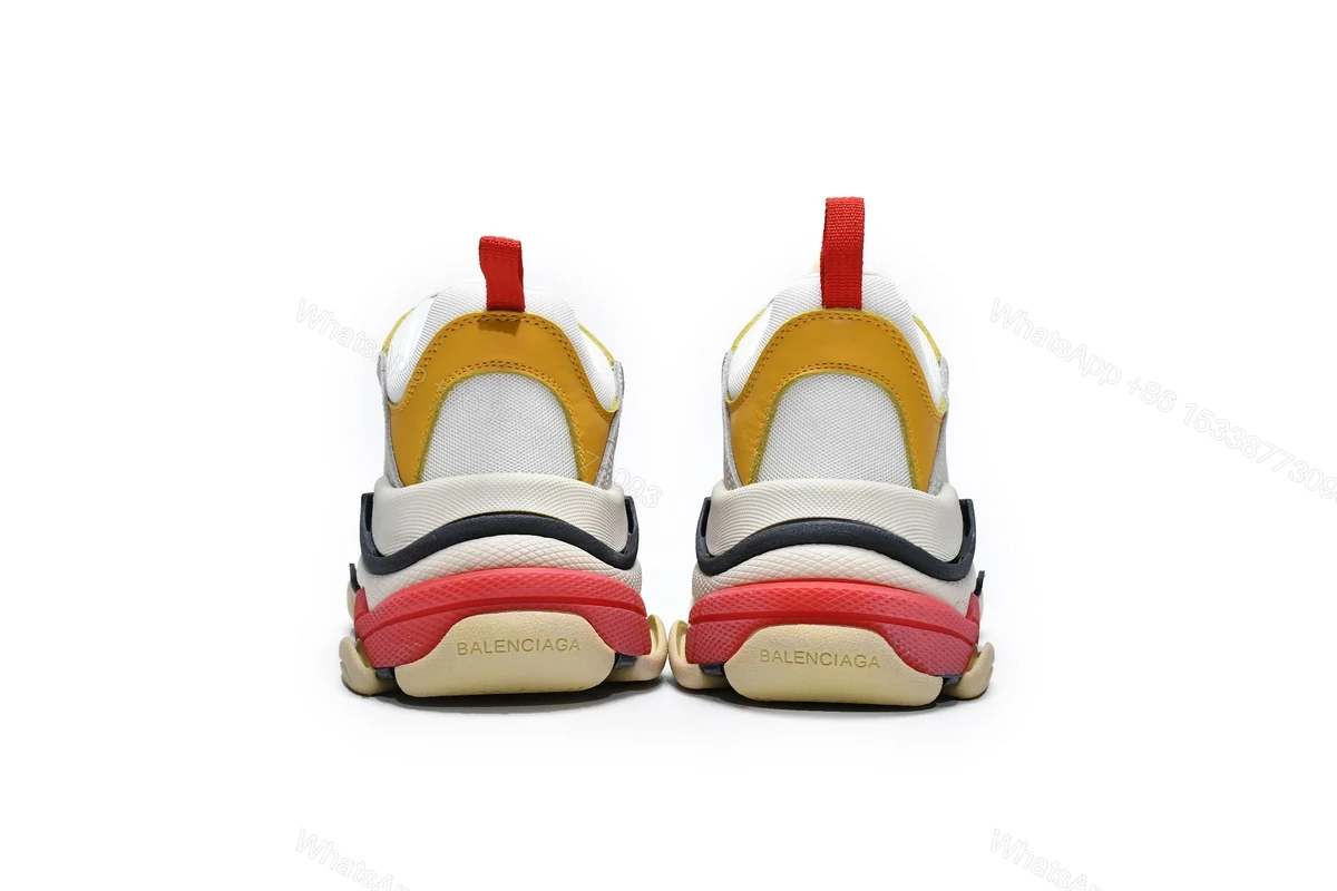 View 3 of Balenciaga Triple S White Light Pink 524038 W09O5 9035