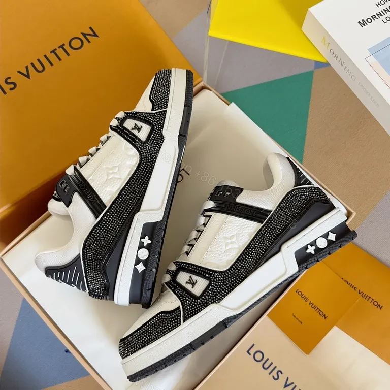 View 9 of Monogram Luxe High-Tops: Designer Comfort Sneakers