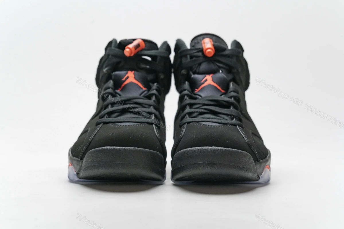 View 3 of Air Jordan 6 Black Infrared 384664-060