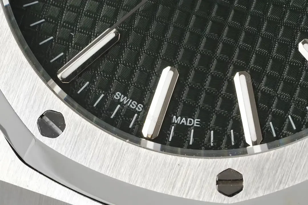 View 5 of Audemars Piguet Royal Oak 15510 Watch 41MM Stainless Steel Case Deep Green Dial Steel Bracelet Ultimate Edition AP-RO-15510-SS-GRN-41