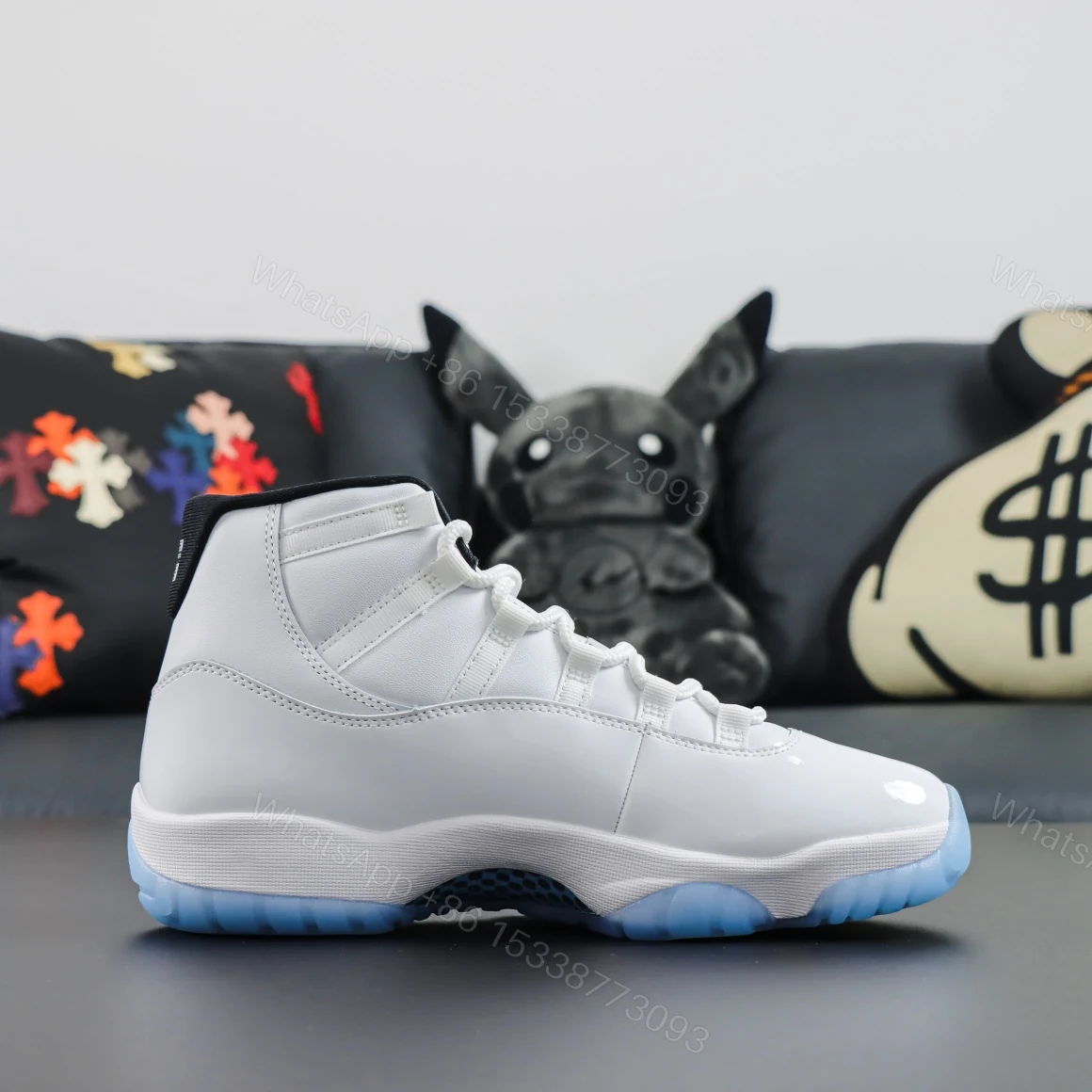 View 2 of Air Jordan 11 Retro “Legend Blue” Reps (2024)