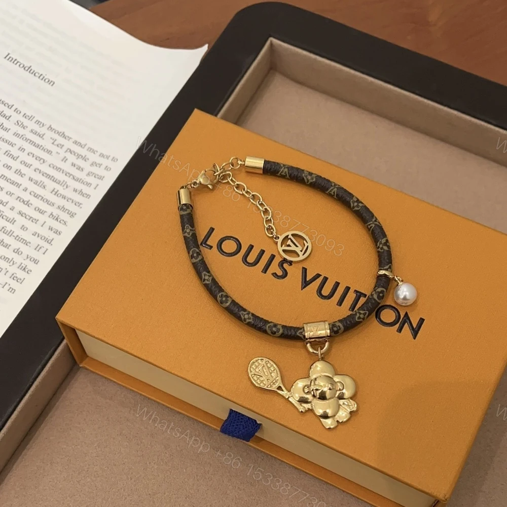 View 4 of Louis Vuitton Vivienne On The Court Bracelet Monogram Brown M8087Z