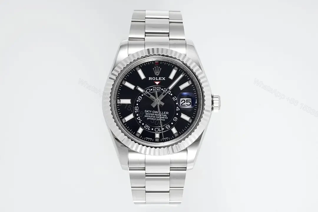 Rolex Sky-Dweller Black Dial Oystersteel & White Gold 42MM 336934-0007 — view 1
