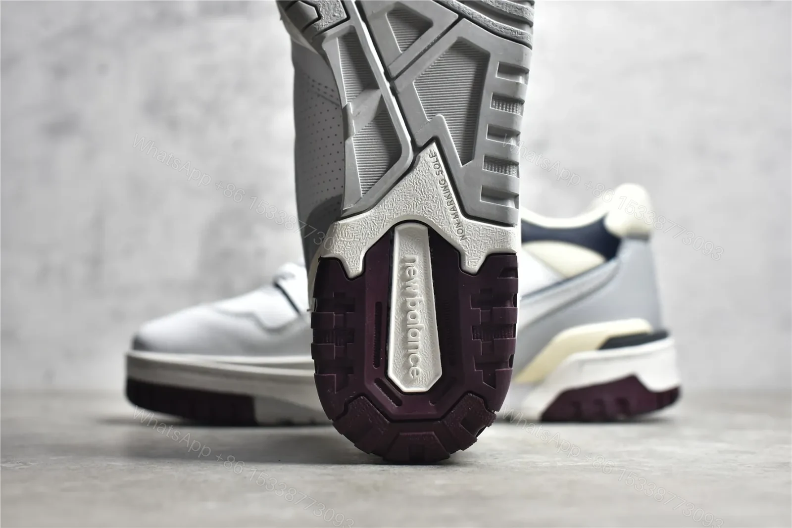 View 9 of New balance 550 White and Blue