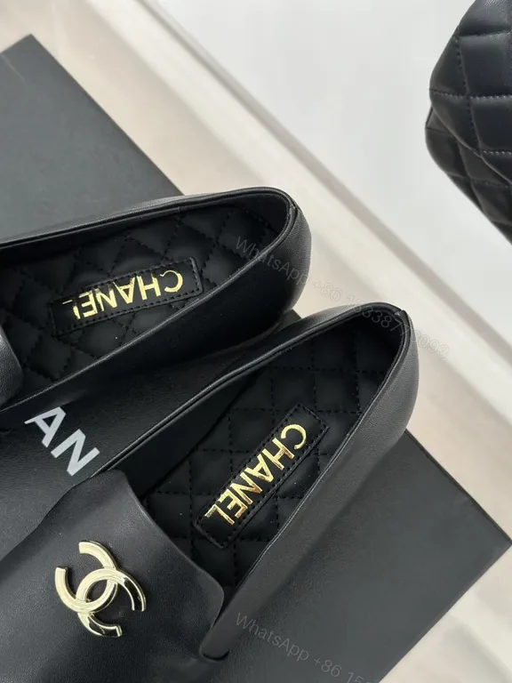 View 7 of Chic Leather Slip-Ons: Logo Hardware, All-Day Comfort