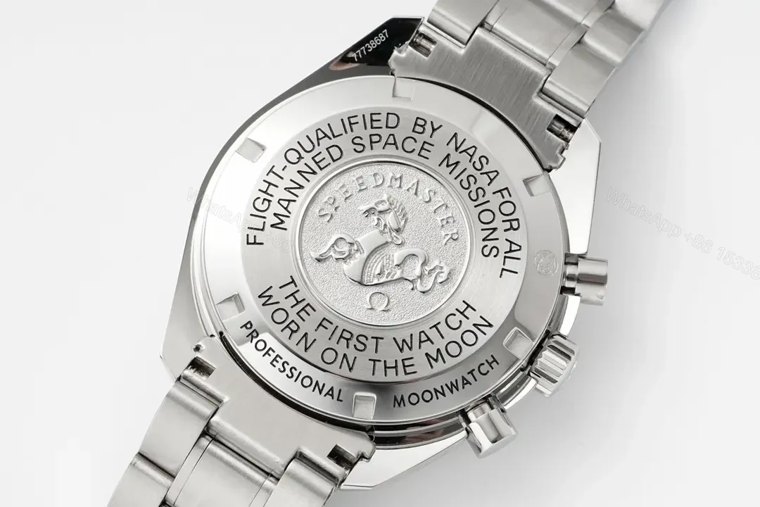 View 8 of Omega Speedmaster Moonwatch Professional OB2 Moonwatch Blue Dial Stainless Steel Case and Bracelet