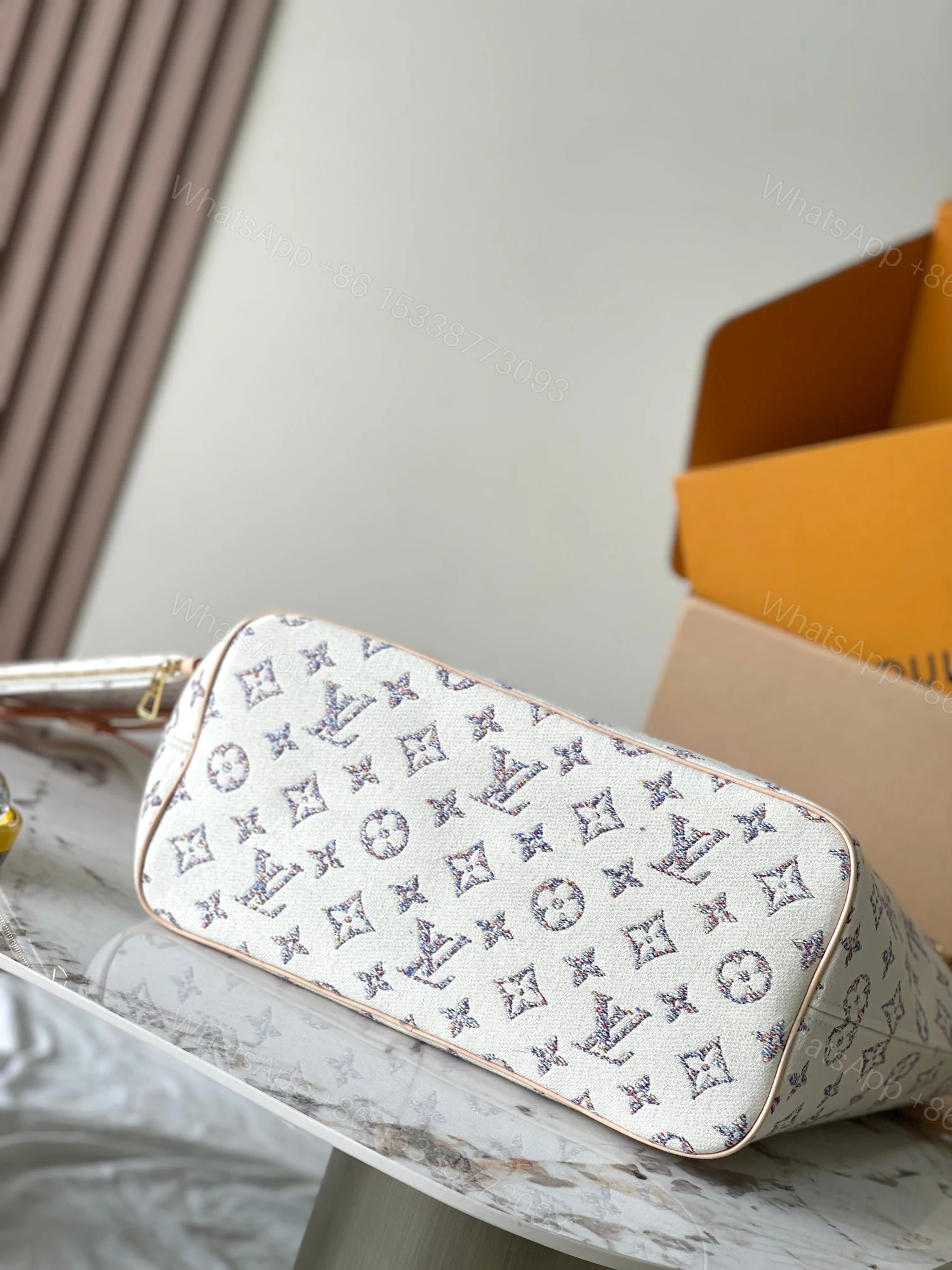 View 5 of Louis Vuitton Neverfull MM Nautical Collection