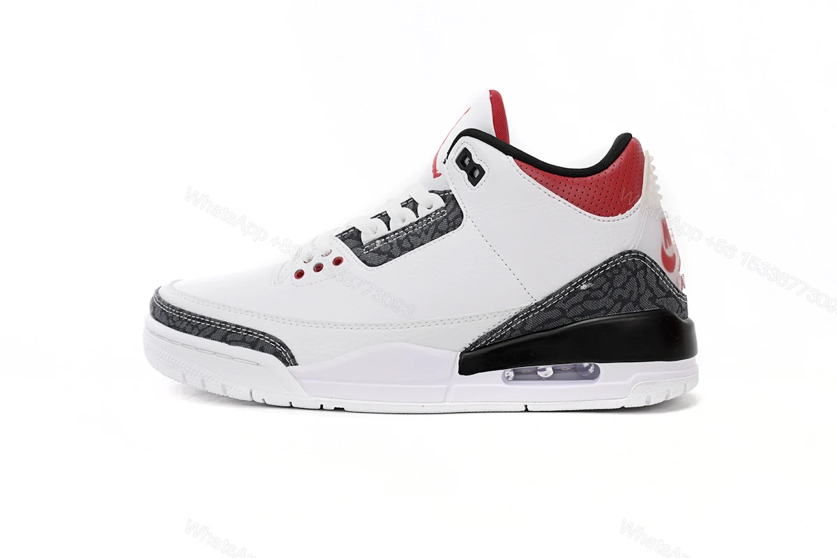 View 10 of Air Jordan 3 SE DNM “Fire Red CZ6431-100