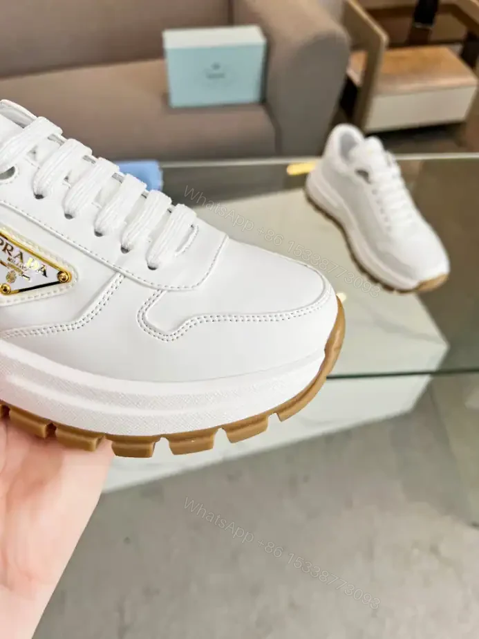 View 3 of PRAX 01 DELAVÉ SUEDE AND RE-NYLON SNEAKERS – PRD049