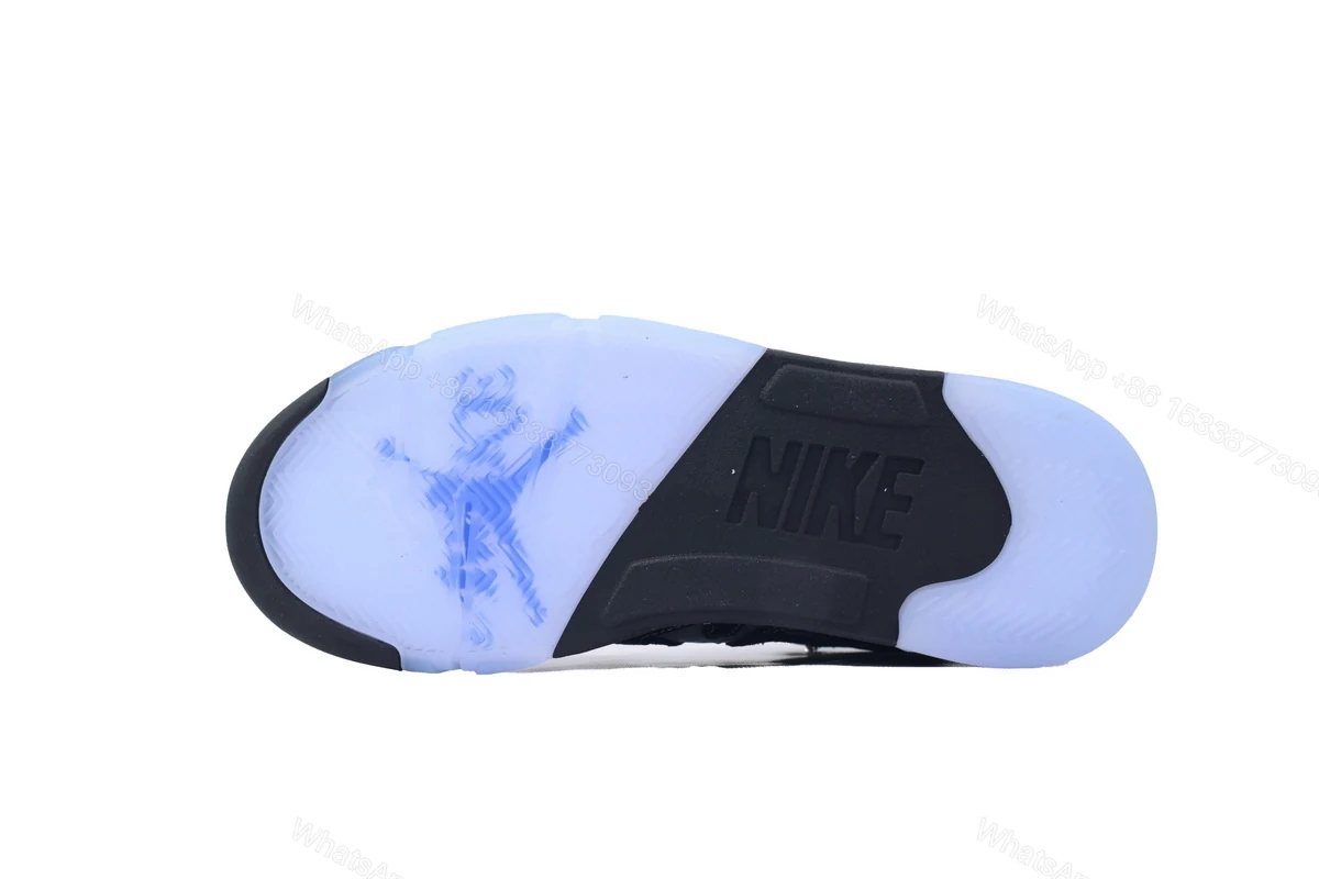 View 3 of Awake NY x Air Jordan 5 Retro 'Black Racer Blue' DV4982-004