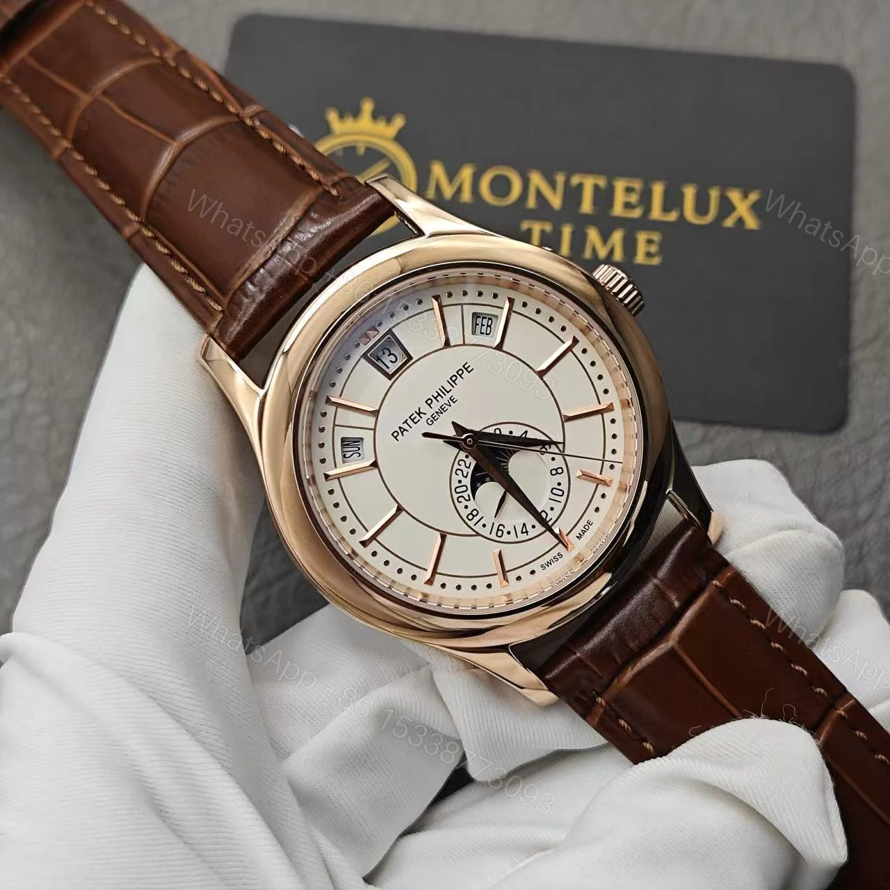 View 4 of Patek Philippe 5205R Calendar Watch