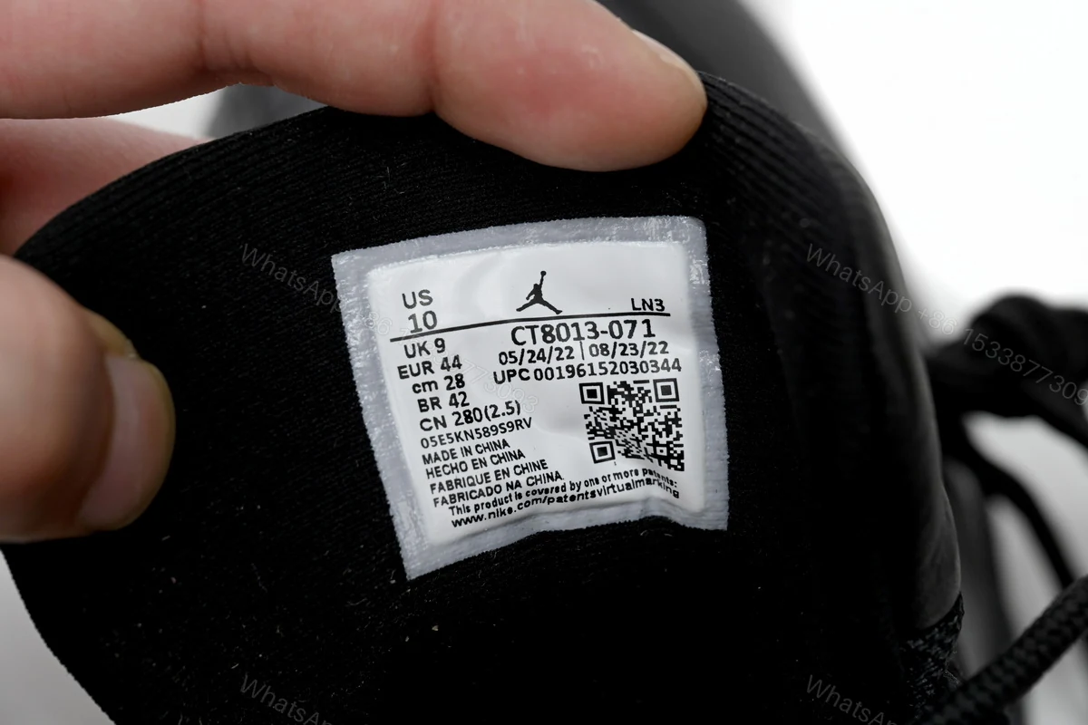 View 4 of Air Jordan 12“Black Taxi” CT8013-071